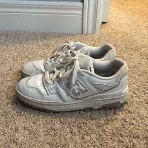 White New Balance 550s Size 5.